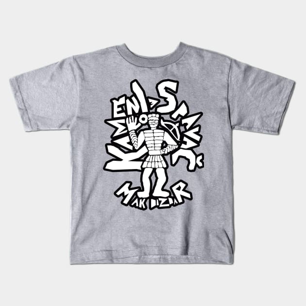 Stone Sleeper by Mak Dizdar Kids T-Shirt by Exile Kings 